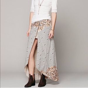 Free People tulip hem maxi skirt small